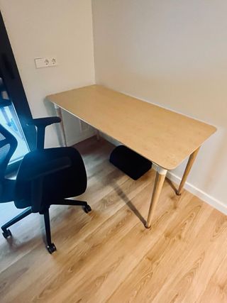 Mesa Escritorio Bambú IKEA ANFALLARE/HILVER