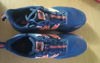 Zapatillas New Balance Nitrel V4 Azul/Naranja