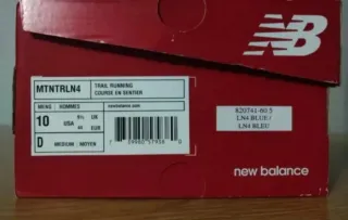 Zapatillas New Balance Nitrel V4 Azul/Naranja