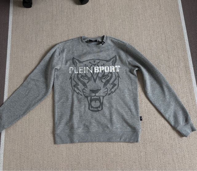 Sudadera Plein Sport Gris Talla M