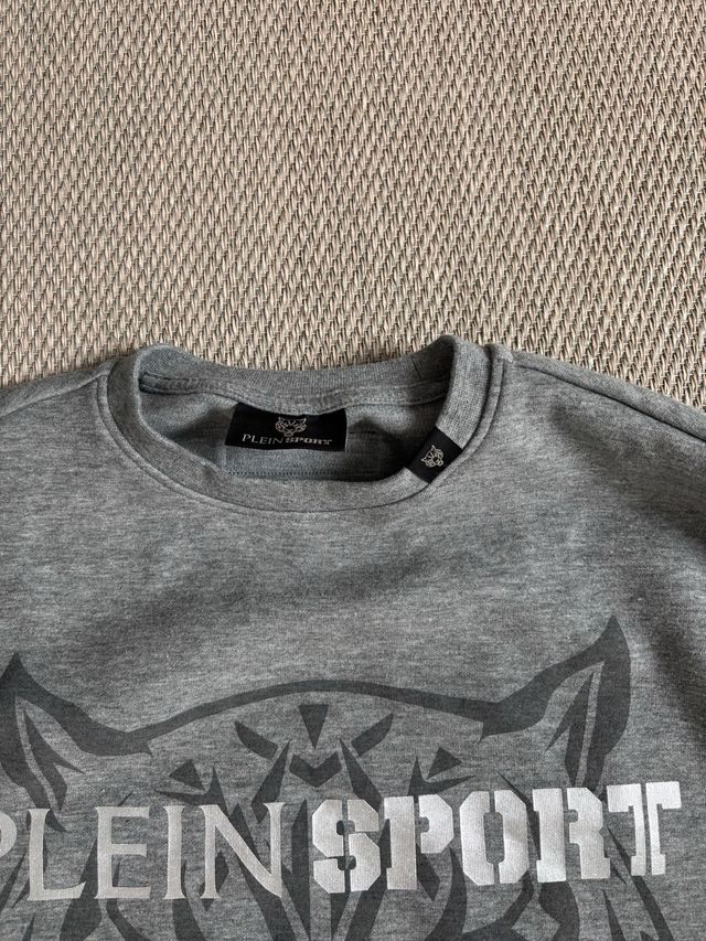 Sudadera Plein Sport Gris Talla M