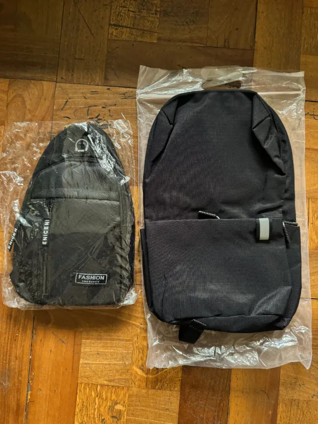 2 Zaini piccoli neri