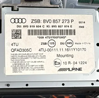 Pantalla Audi A3