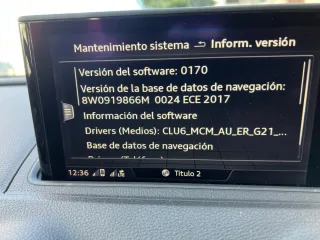 Pantalla Audi A3