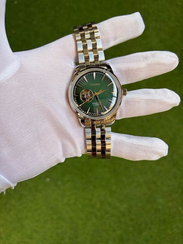 Seiko Mod  Automático Esfera Verde