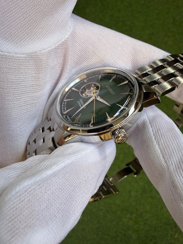 Seiko Mod  Automático Esfera Verde