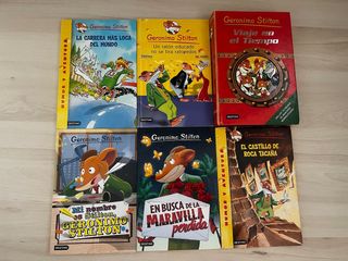 6 libros Jerónimo Stilton