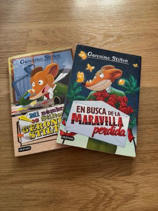 6 libros Jerónimo Stilton