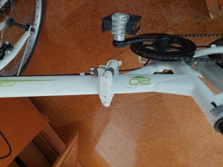 Bicicleta Urbana Plegable Blanca