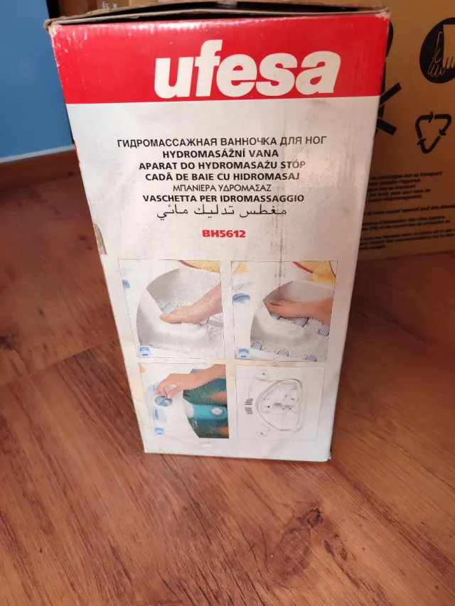 Ufesa BH5612 Baño Hidromasaje Pies