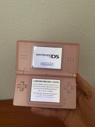 Nintendo DS Lite Rosa + Accesorios