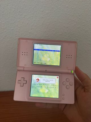 Nintendo DS Lite Rosa + Accesorios
