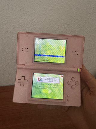 Nintendo DS Lite Rosa + Accesorios