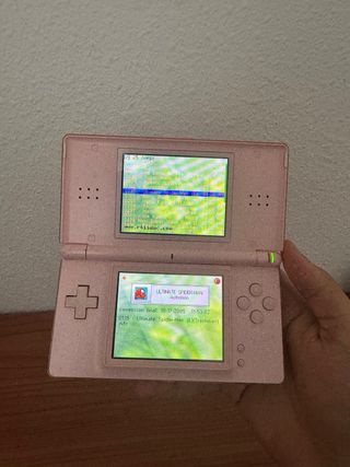 Nintendo DS Lite Rosa + Accesorios
