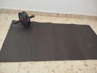 Rueda Abdominal y Esterilla Fitness