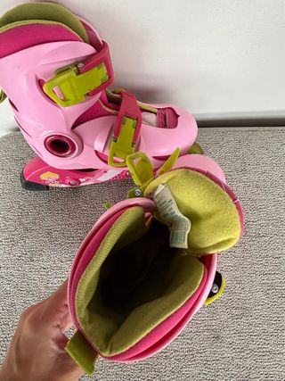 Patines en línea Oxelo rosas talla 26-29