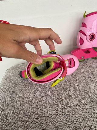 Patines en línea Oxelo rosas talla 26-29