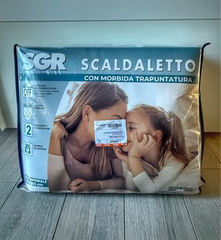 Scaldaletto SGR con trapuntatura