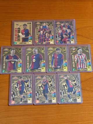 Adrenalyn Balón de Oro Cards