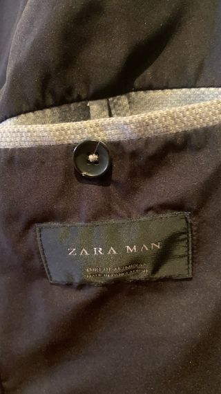 Americana Zara Gris Talla L