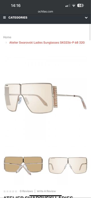 Gafas de sol Atelier Swarovski SK0236-P 68 32G