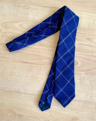 Corbata Soloio Azul Cuadros