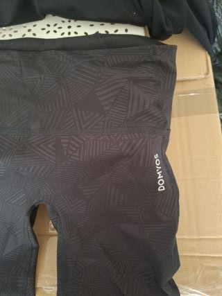 Lote Malla y Sudadera Negra