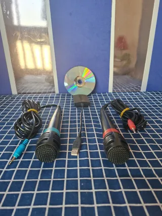 PS2 SINGSTAR MICROS+ JUEGO 80S 