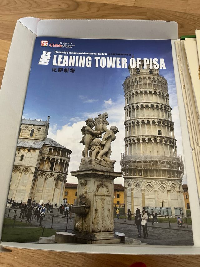 Puzzle 3D Torre de Pisa