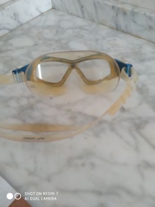 Maschera nuoto Arena trasparente