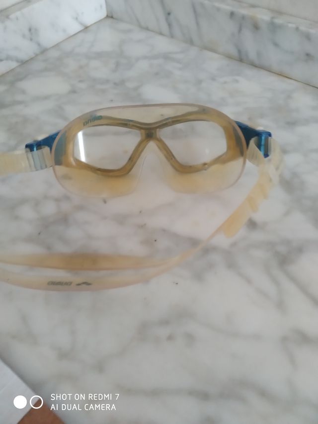 Maschera nuoto Arena trasparente