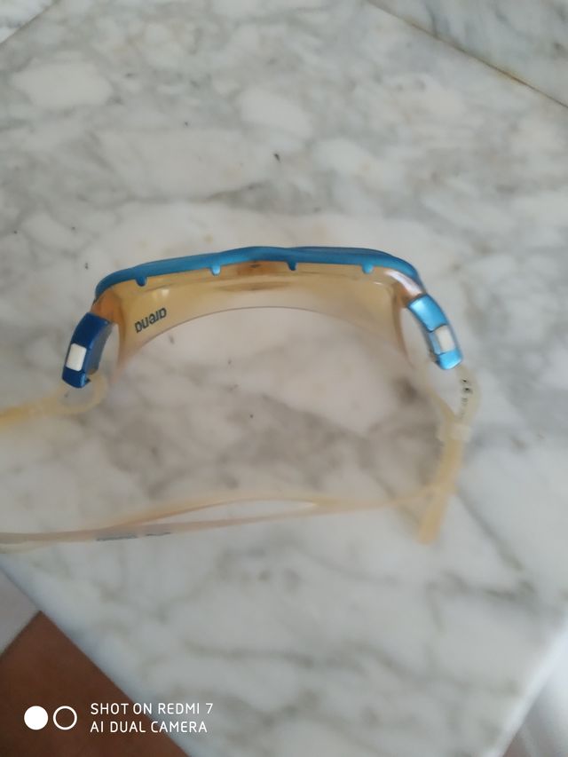 Maschera nuoto Arena trasparente