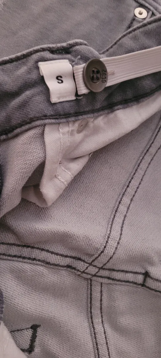 Pantalón corto vaquero Jack & Jones gris