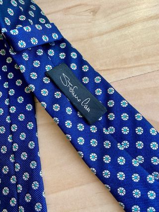 Corbata azul Stefano Cau