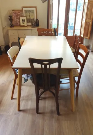 Mesa extensible madera BOOP Maisons du Monde 6/10p