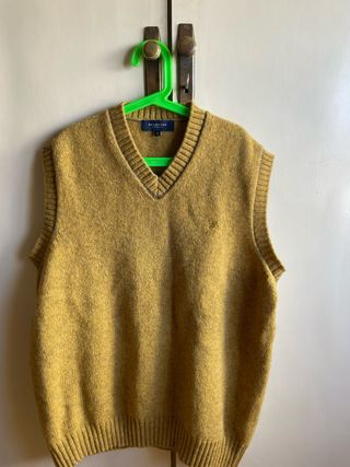Chaleco Burberry London Amarillo Talla S