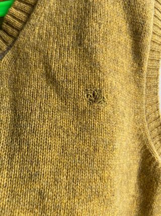 Chaleco Burberry London Amarillo Talla S