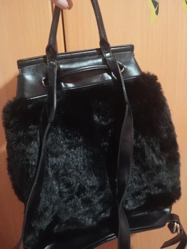 Mochila Binnari pelo negro