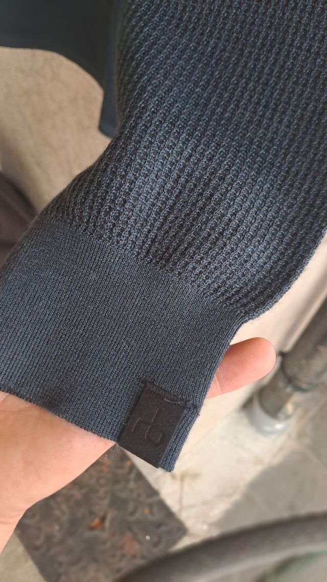 Maglione rag & bone 100% lana Merino blu XL