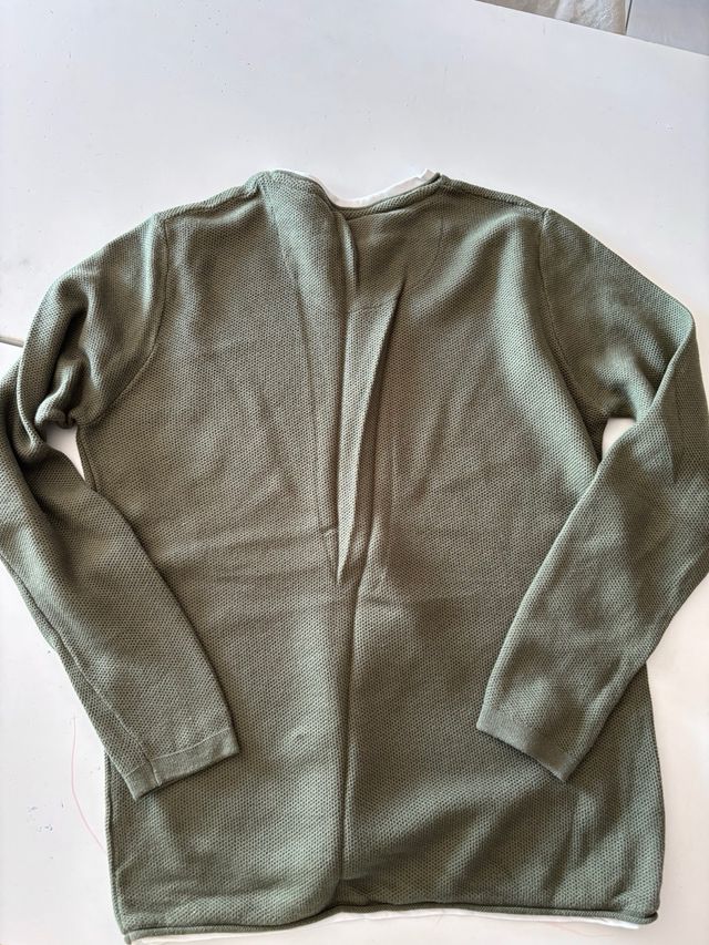 Maglia manica lunga verde oliva