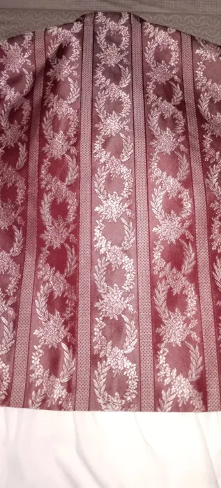 Traje Fallero Hombre Talla 42-44 Gris/Rojo