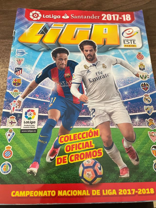 Álbum cromos LaLiga Santander 2017-18