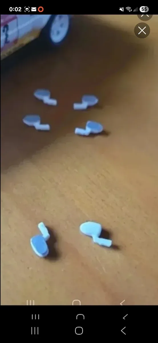 8 Retrovisores Scalextric 3D Slot