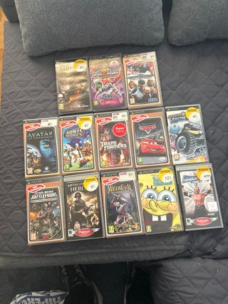 13 Videojuegos PSP - Acción, Carreras, Shooter