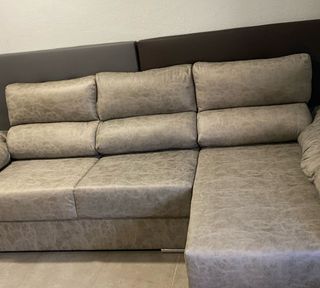 Sofá Chaise longue intercambiable de lado