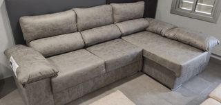 Sofá Chaise longue intercambiable de lado