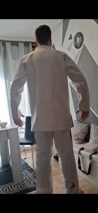 Kimono Adidas Judo Jiu Jitsu BJJ Negro