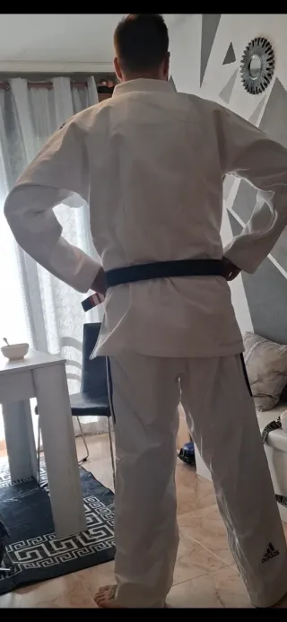 Kimono Adidas Judo Jiu Jitsu BJJ Negro