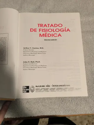 Tratado de fisiología médica