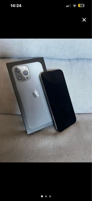 iPhone 13 Pro Max argento e nero